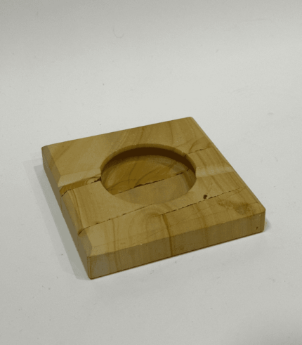 FOSSIL BROWN SQUARE ASHTRAY