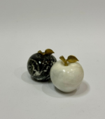 Stylish Apple Paper Weights | Granite with Gold Leaves