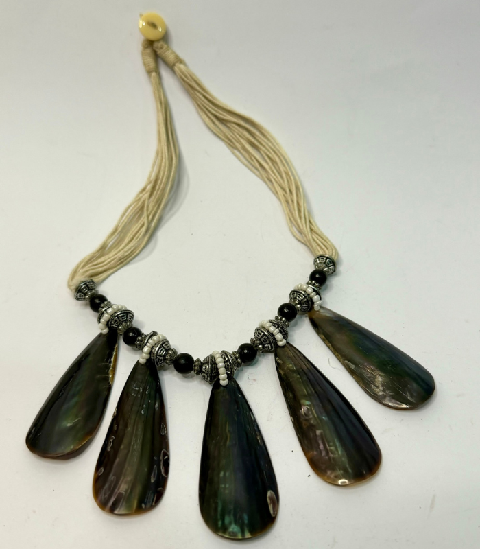 Handmade Exotic Sea-Shells Necklace | Unique African Jewelry