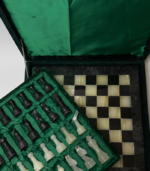 MARBLE CHESS SET - Onyx and Black