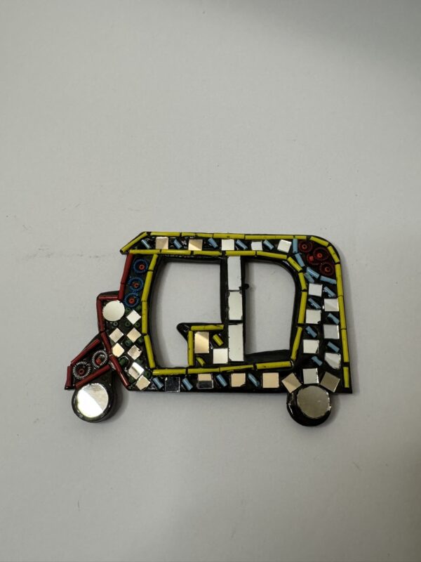 Fridge Magnet Rikshaw