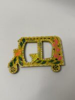 Fridge Magnet Rikshaw