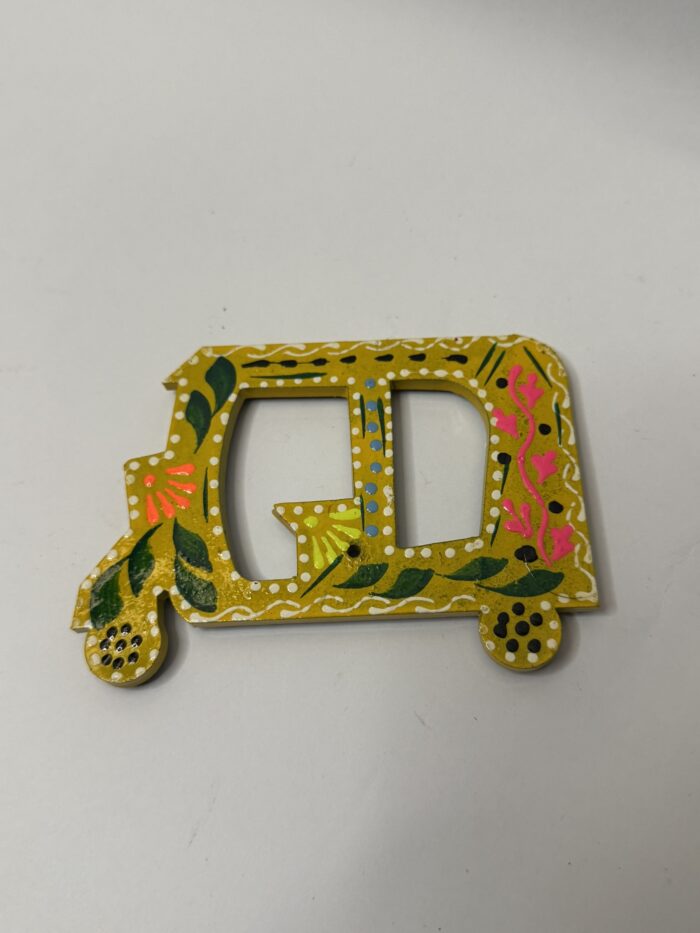 Fridge Magnet Rikshaw