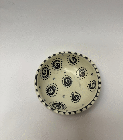 Round Stone Off-White Trinket